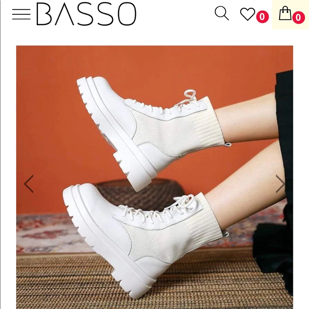 Like New Basso Beluka Boots in Beige